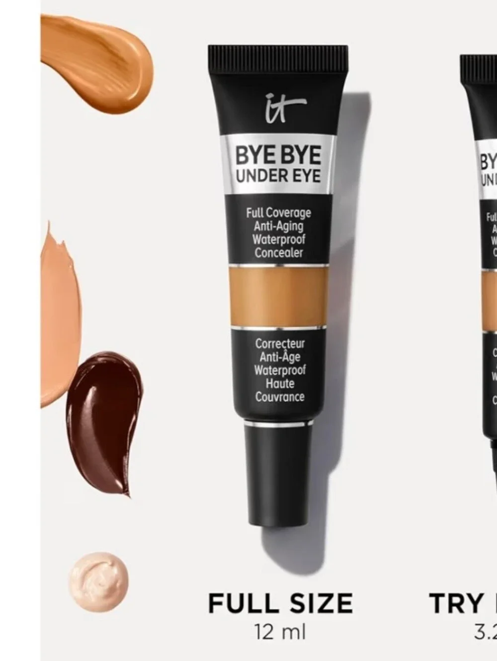 It Cosmetics Bye Bye Undereye 33.5 Tan Neutral Unopened NIB Full Coverage Makeup
